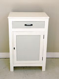 old painted cupboard